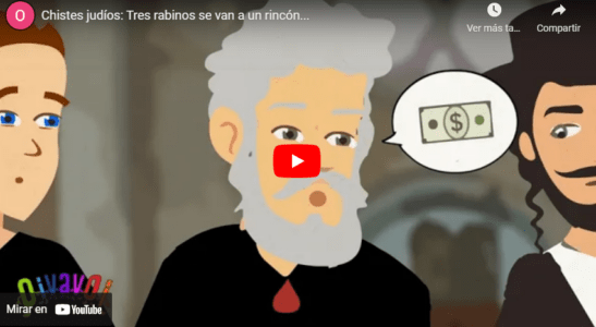 Chistes judíos: Tres rabinos se van a un rincón...
