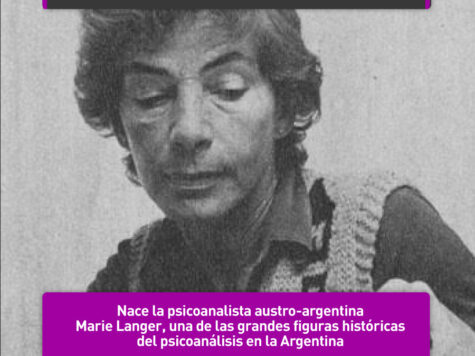Marie Langer, pionera del psicoanálisis argentino