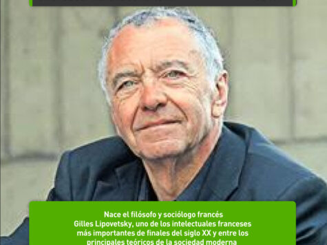 Gilles Lipovetsky, teórico de la sociedad moderna