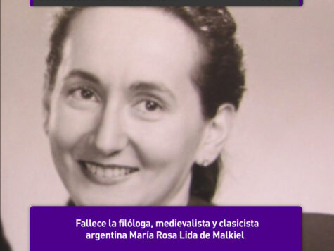 María Rosa Lida de Malkiel, filóloga e hispanista