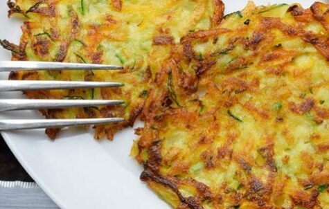 Latkes rumanos