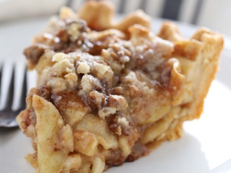 Streusel de manzanas 1 Streusel de manzanas