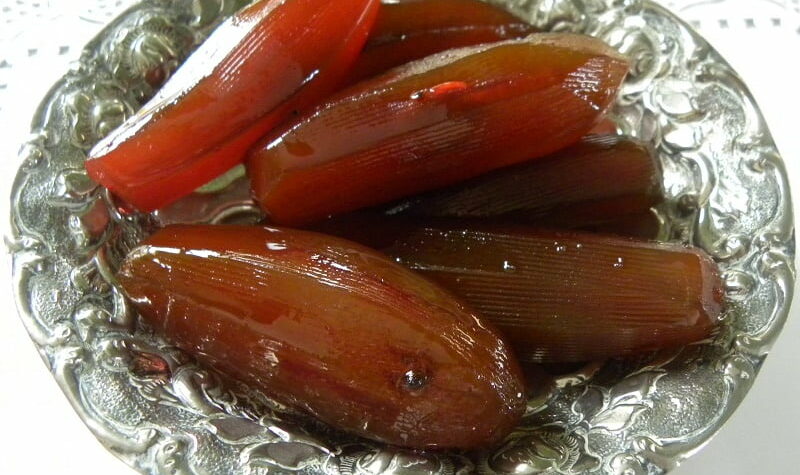 Berenjenas en Almíbar