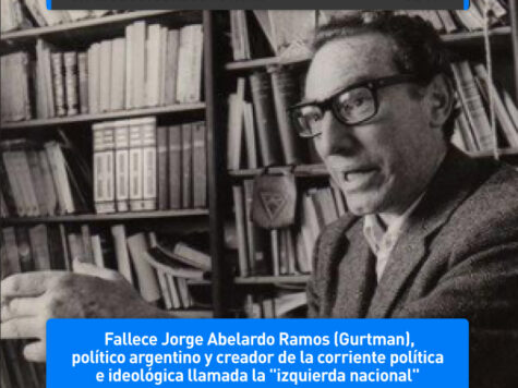 Jorge Abelardo Ramos y la izquierda nacional