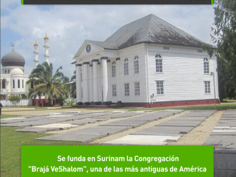Una sinagoga en Surinam: 5 de noviembre