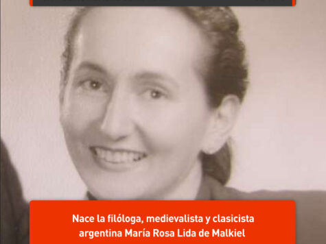María Rosa Lida de Malkiel, filóloga ilustre