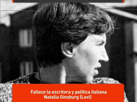 Natalia Ginzburg, escritora y política italiana