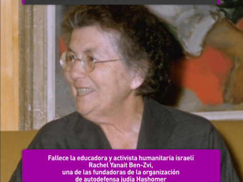 Rachel Yanait Ben-Zvi y la aliá feminista