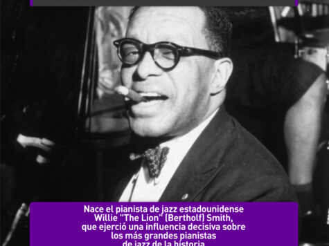 Willie "The Lion" Smith, pionero del jazz y jazán 1 Willie "The Lion" Smith, pionero del jazz y jazán