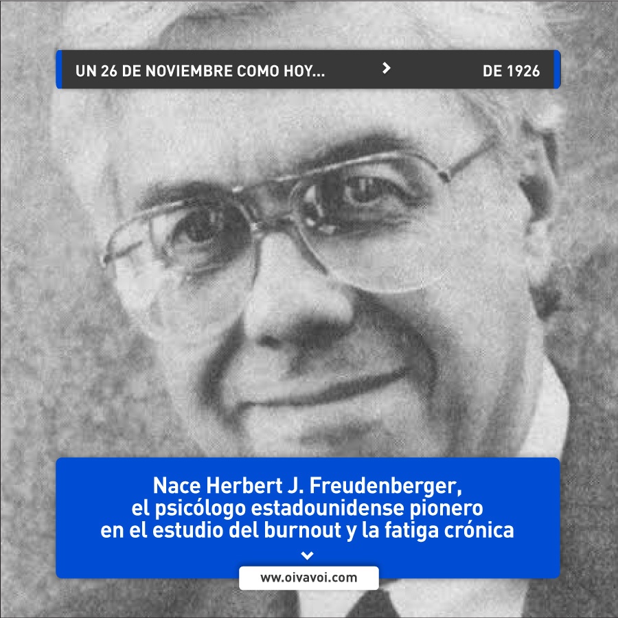 Herbert Freudenberger, descubridor del burnout y la fatiga crónica