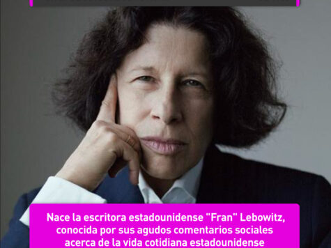 Fran Lebowitz, sinónimo de Nueva York