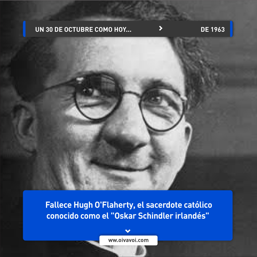 Hugh O'Flaherty, el Oskar Schindler irlandés 1 Hugh O'Flaherty, el Oskar Schindler irlandés