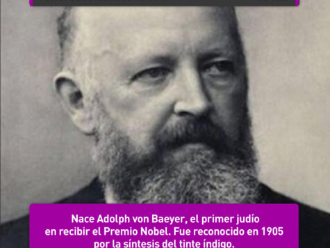 Adolph von Baeyer, primer Premio Nobel judío