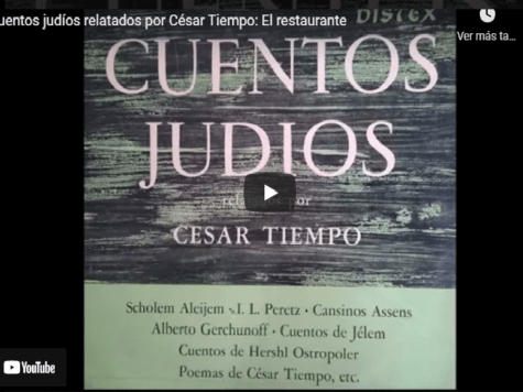 Cuentos judíos relatados por César Tiempo: El restaurante