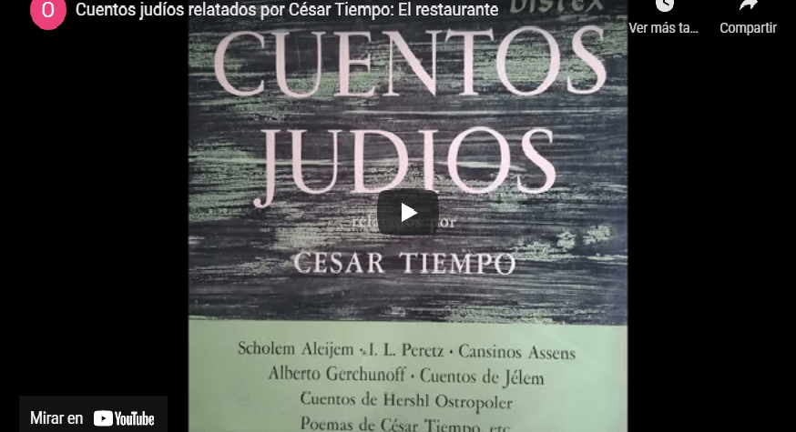 Cuentos judíos relatados por César Tiempo: El restaurante