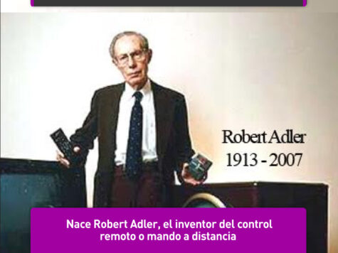 Robert Adler, padre del control remoto 1 Robert Adler, padre del control remoto
