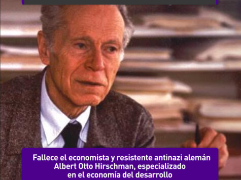 Albert Hirschman y la economía del desarrollo