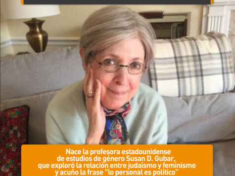 Susan D. Gubar, "lo personal es político" 1 Susan D. Gubar, "lo personal es político"