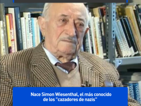 Simon Wiesenthal, "cazador de nazis"
