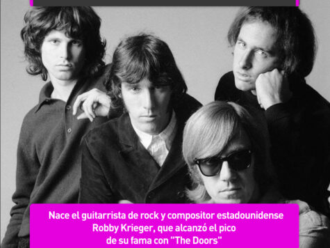 Robby Krieger, guitarrista de "The Doors"
