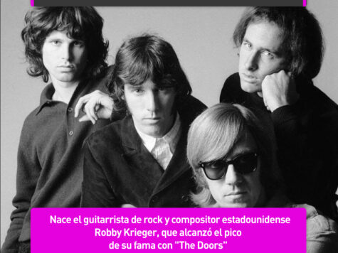 Robby Krieger, guitarrista de "The Doors" 1 Robby Krieger, guitarrista de "The Doors"