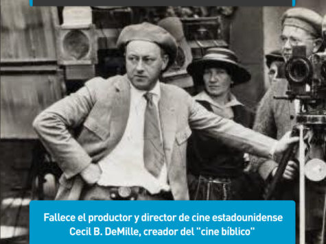 Cecil B. DeMille, creador del "cine bíblico"