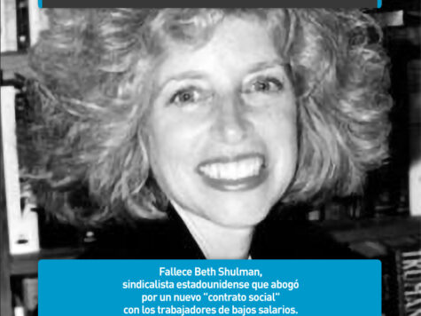 Beth Shulman y el "nuevo contrato social"