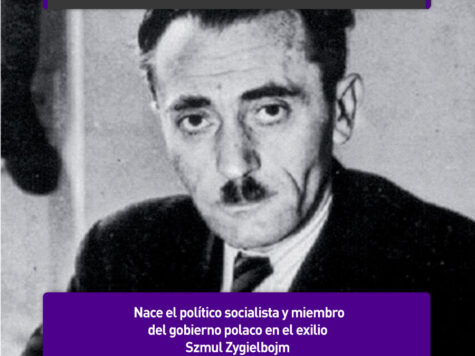 Shmuel Zygielbojm contra la indiferencia ante la Shoá 1 Shmuel Zygielbojm contra la indiferencia ante la Shoá