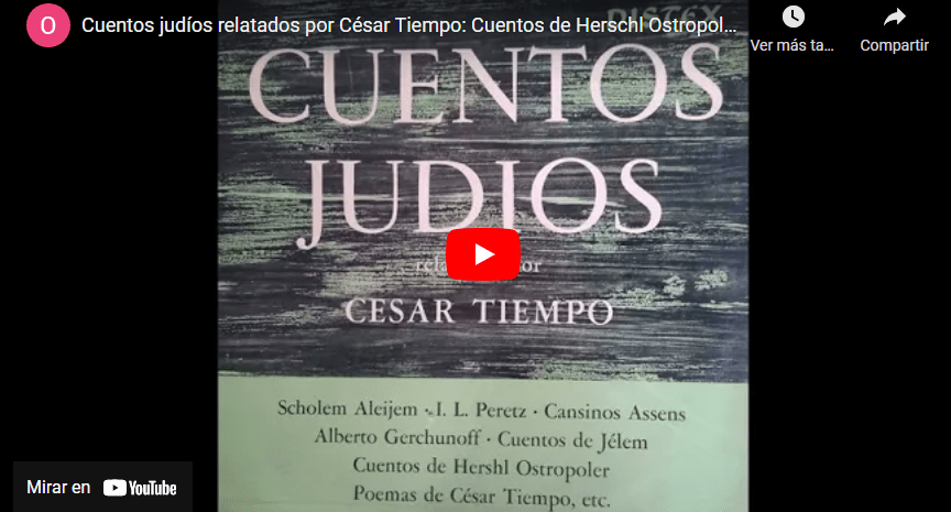 Cuentos judíos relatados por César Tiempo: Cuentos de Herschl Ostropoler