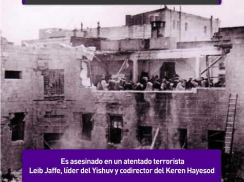 Leib Jaffe, líder del Yishuv 1 Leib Jaffe, líder del Yishuv