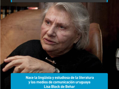 Lisa Block de Behar, lingüista uruguaya