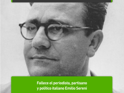 Emilio Sereni, partisano italiano