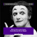 Marcel Marceau, mimo y resistente antinazi