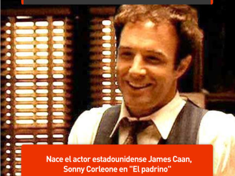 James Caan, el Sonny Corleone de "El Padrino"