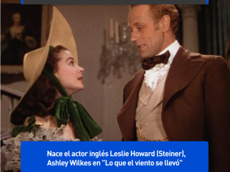 Leslie Howard, el de "Lo que el viento se llevó"