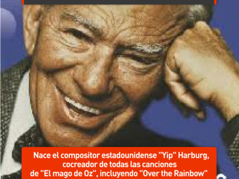 Yip Harburg, creador de "Over the Rainbow" 1 Yip Harburg, creador de "Over the Rainbow" 1