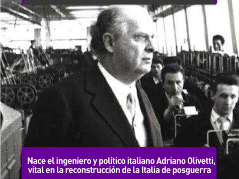 Adriano Olivetti, político italiano