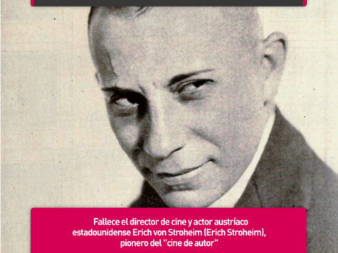 Erich von Stroheim, pionero del "cine de autor"