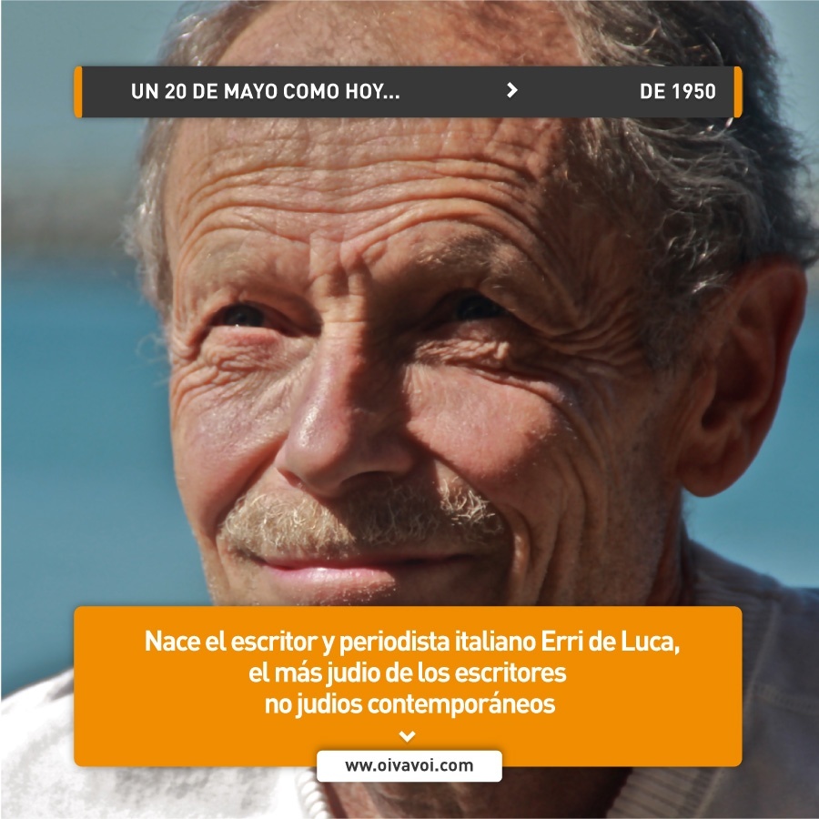 Erri de Luca, el más judio de los escritores no judios 1 Erri de Luca, el más judio de los escritores no judios