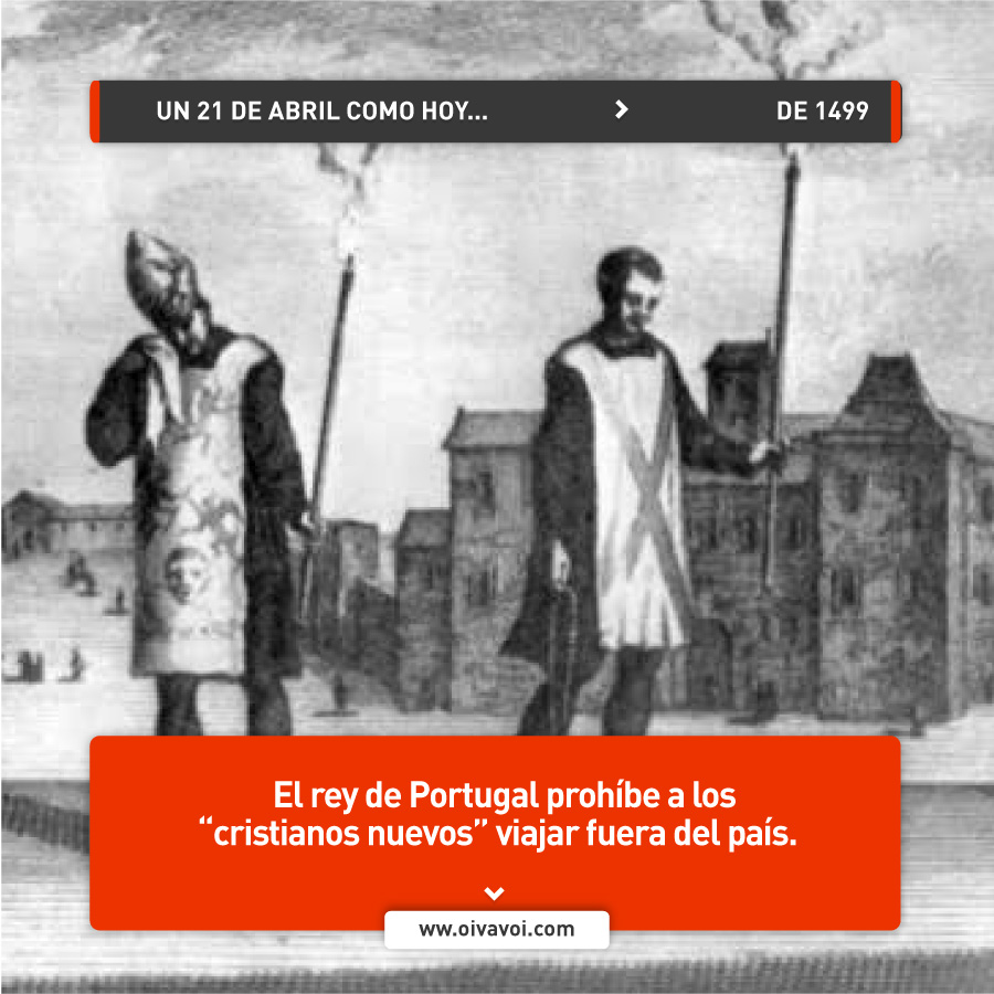 Prohibido dejar Portugal: 21 de abril