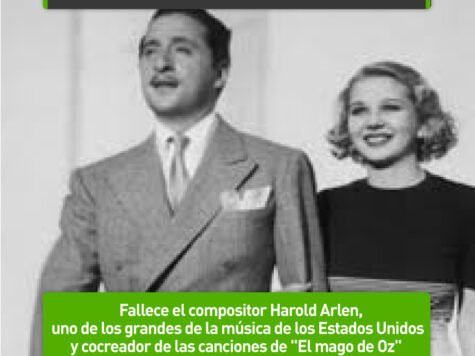 Harold Arlen, compositor de "Over the Rainbow"