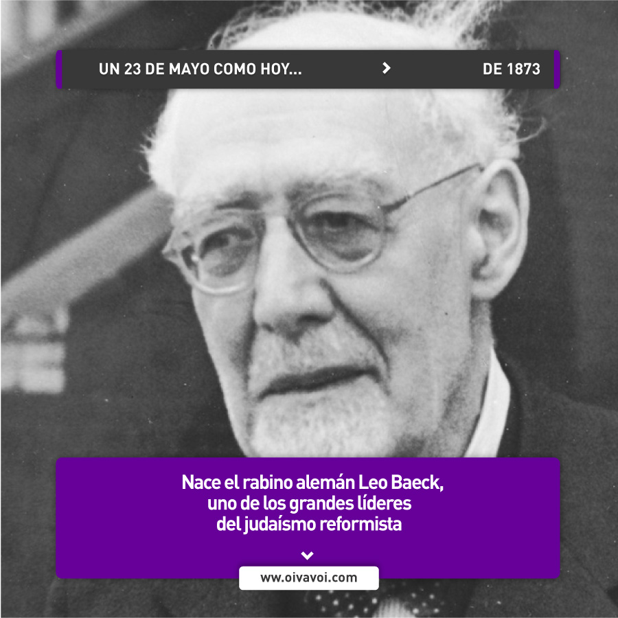 Leo Baeck, prócer del reformismo judío 1 Leo Baeck, prócer del reformismo judío