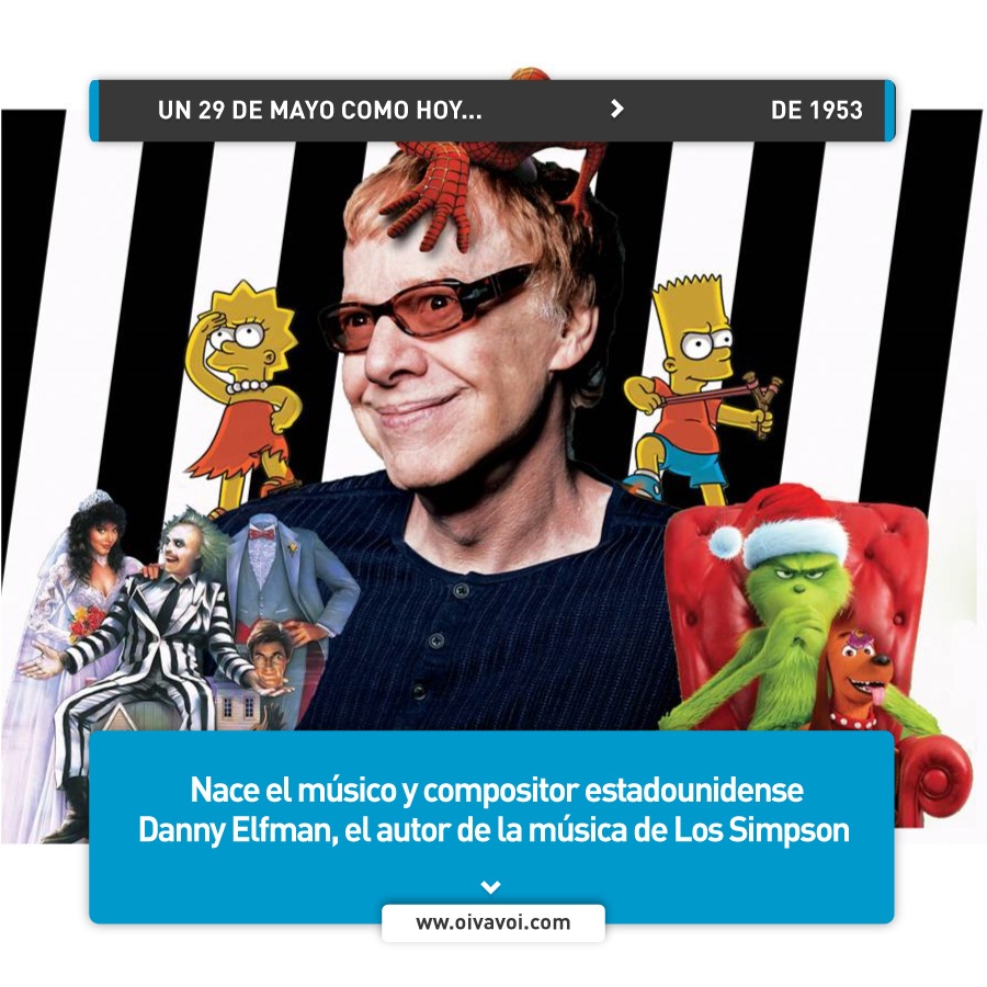 Danny Elfman, compositor de Los Simpson