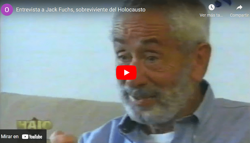 Entrevista a Jack Fuchs, sobreviviente del Holocausto