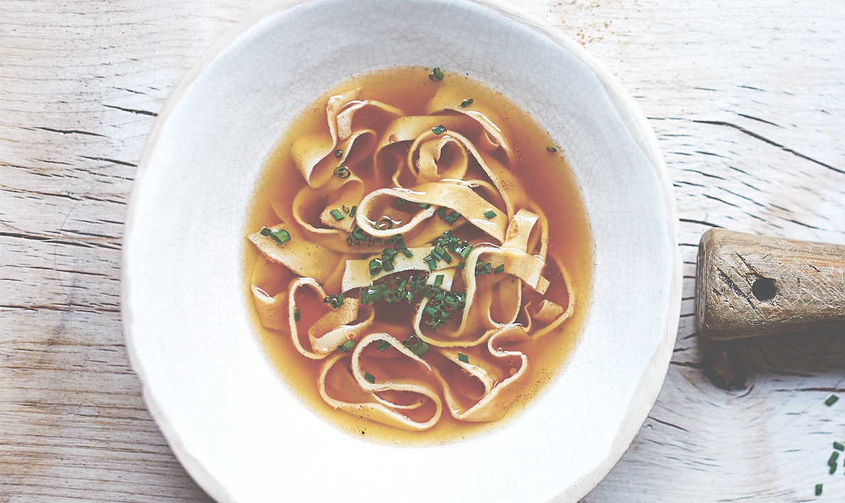 Sopa de panqueques 1 Sopa de panqueques