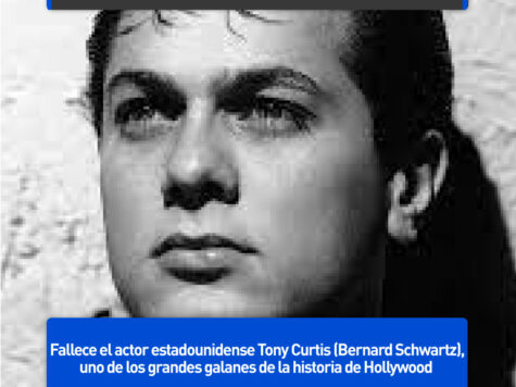 Tony Curtis: 3 de junio