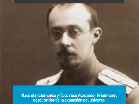 Alexander Friedmann y la expansión del universo