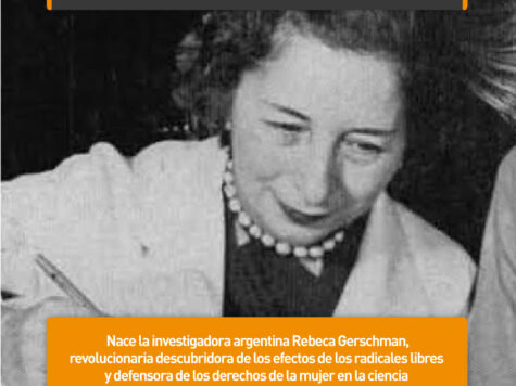 Rebeca Gerschman y los radicales libres