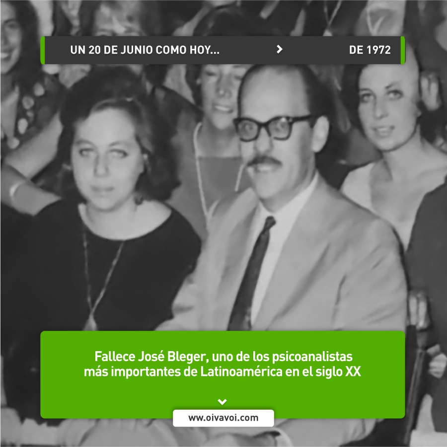José Bleger, el psicoanálisis y la izquierda 1 José Bleger, el psicoanálisis y la izquierda