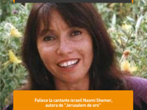 Naomi Shemer, autora de "Jerusalem de oro"